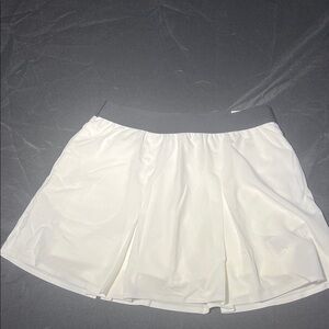 Puma White Skirt with Black Waistband